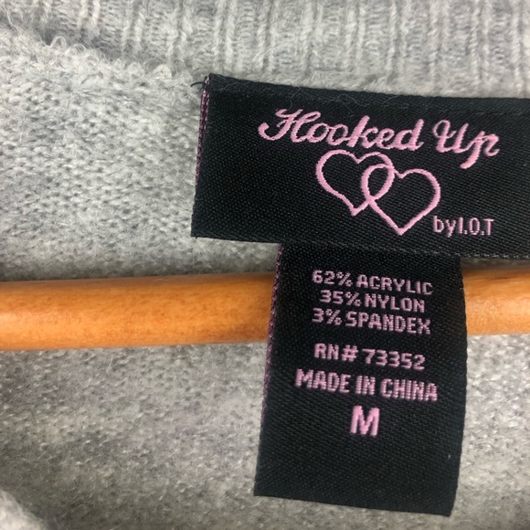 Cropped drop sleeve sweater - Picture 4 of 6